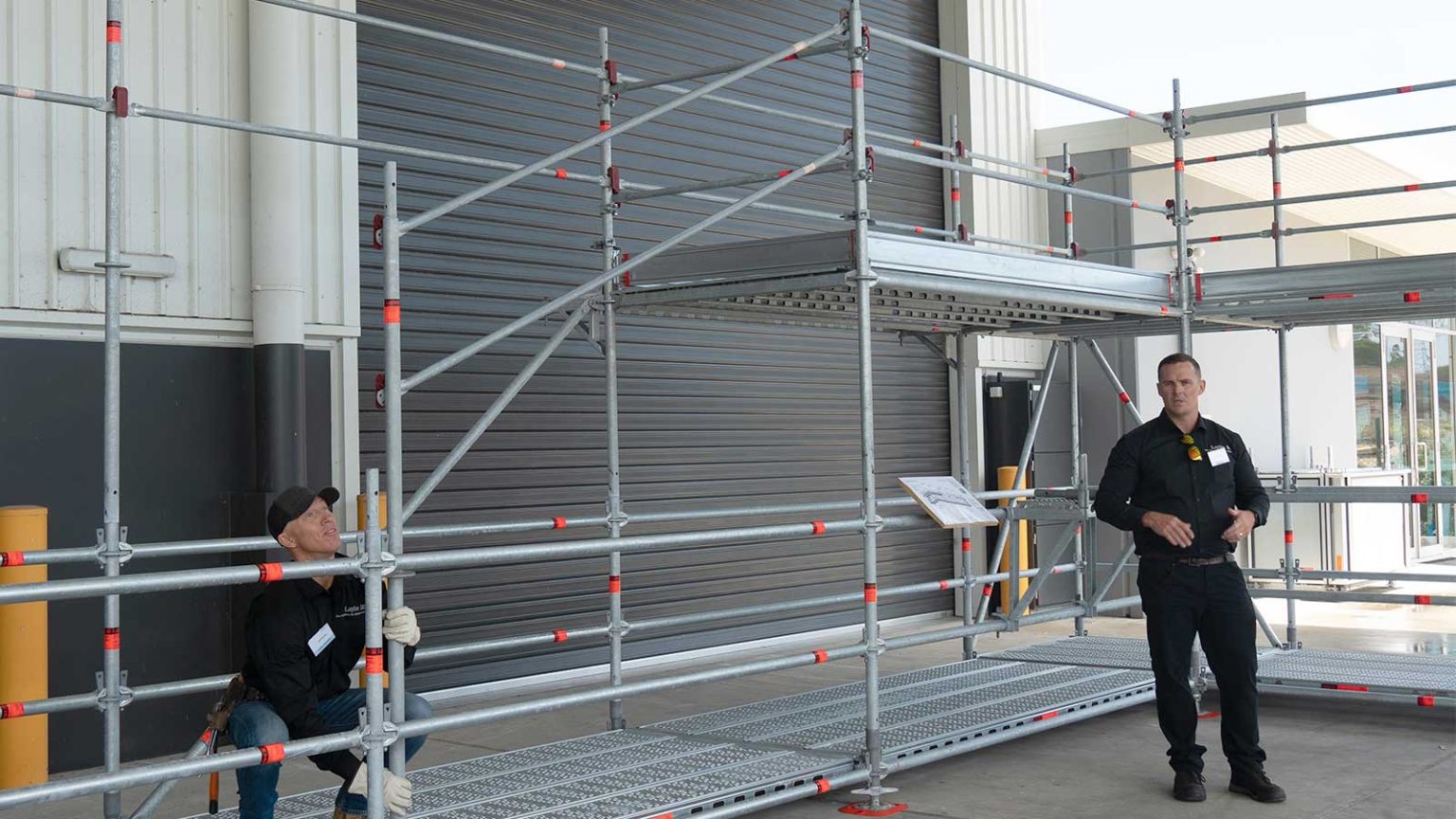 Allround Guardrail System - Layher. The Scaffolding System.