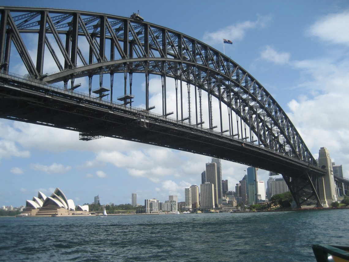 Sydney Harbour Bridge Scaffold - Layher. The Scaffolding System.